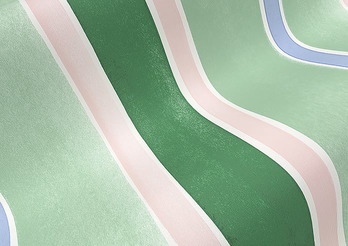 Bluebellgray Seaside Stripe, Seaglass - Twist&Fit Roller Blind - Image 4